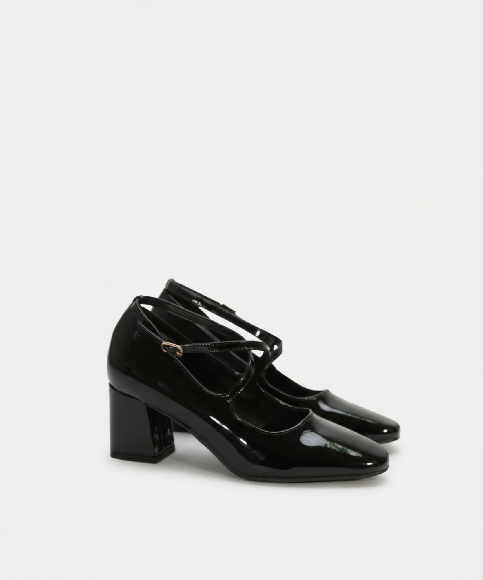 Mary jane com tiras cruzadas image number null